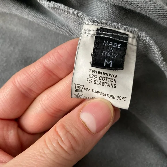 ROQUE Vintage Style Heavyweight Cotton Zip-Up Hoodie - Picture 6 of 10